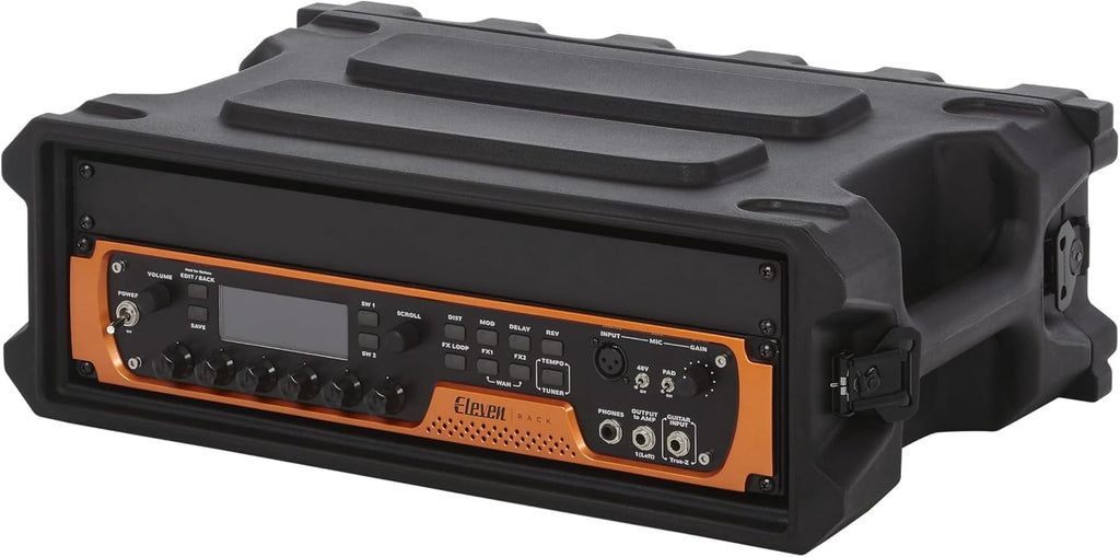 Gator Cases Pro Series 3U Rack Case with Shallow 13' Depth, Roto Molded Made in USA (G-PRO-3U-13)