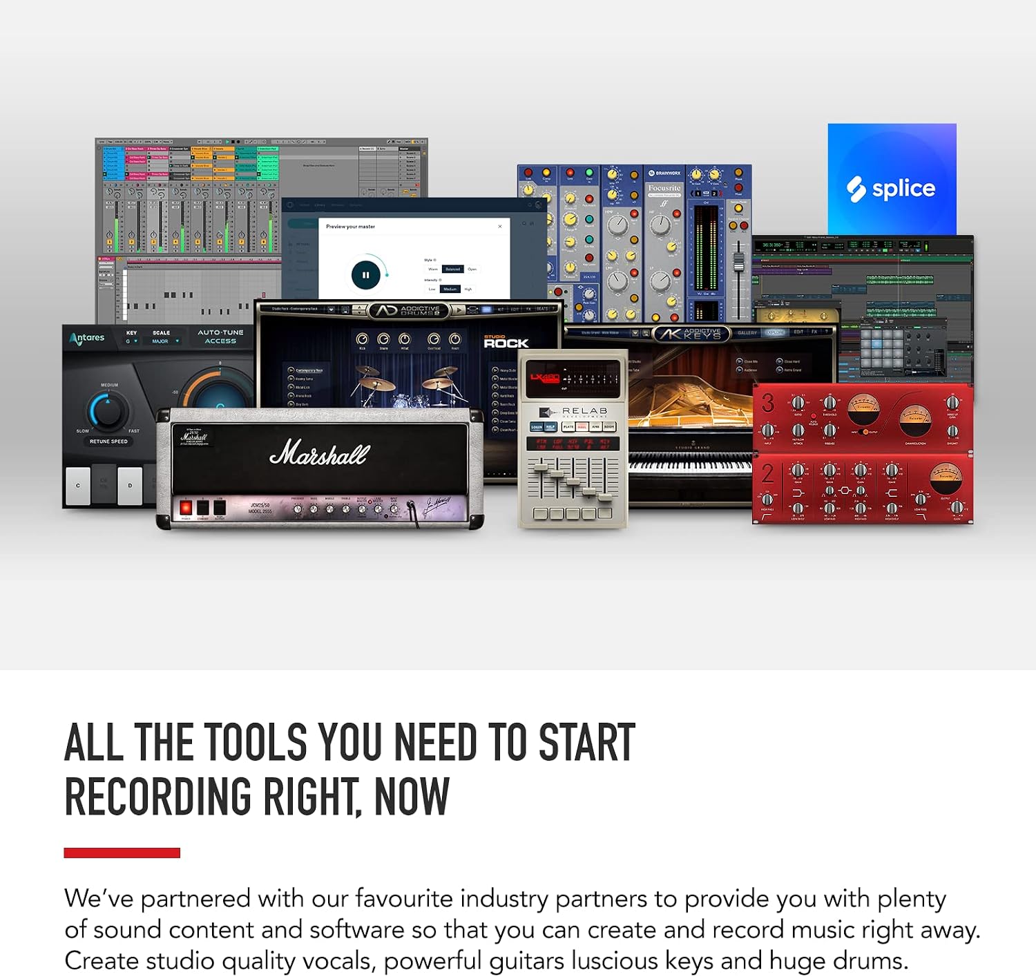 Focusrite Scarlett Solo 3rd Gen USB Audio Interface for Guitarists, Vocalists, Podcasters or Producers to record and playback studio quality sound