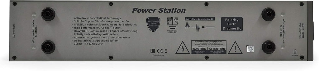 iFi Power Station Active Power Conditioner Mains Bar/Power Strip/Surge Protector - Home Audio Entertainment Upgrade