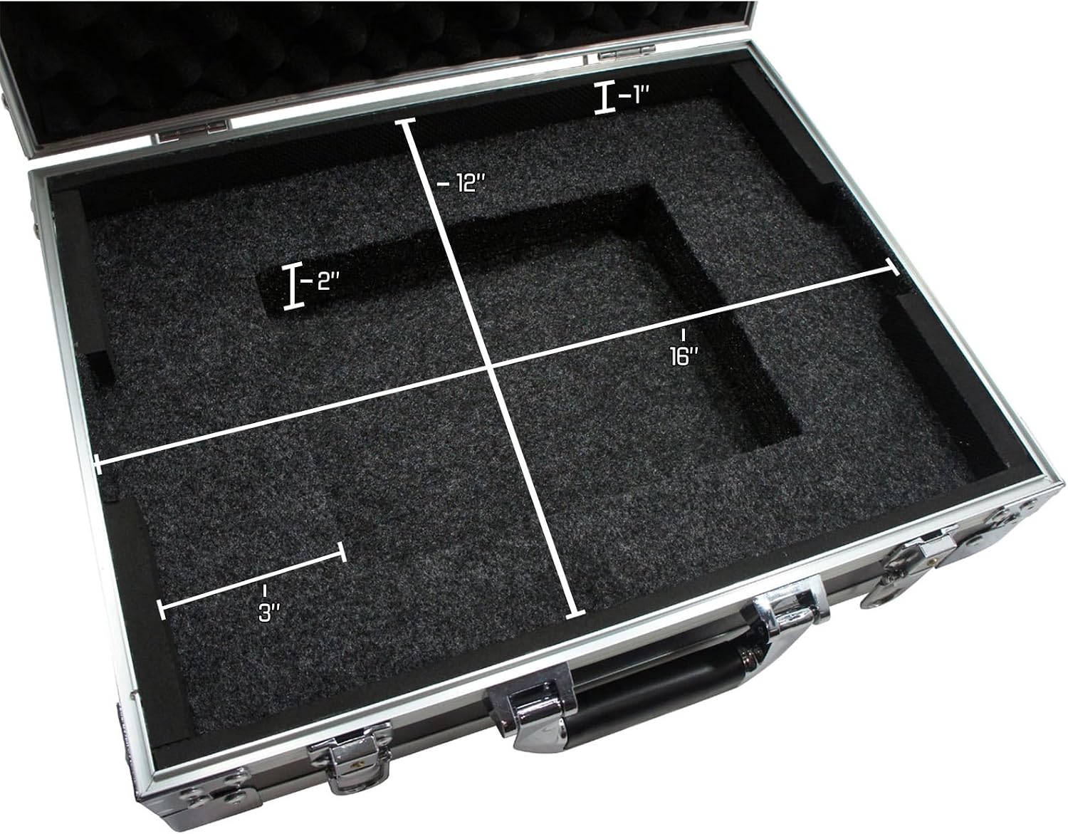 Harmony Audio Cases HCLAP15 Universal 15' Laptop Computer Flight Custom Hard Case