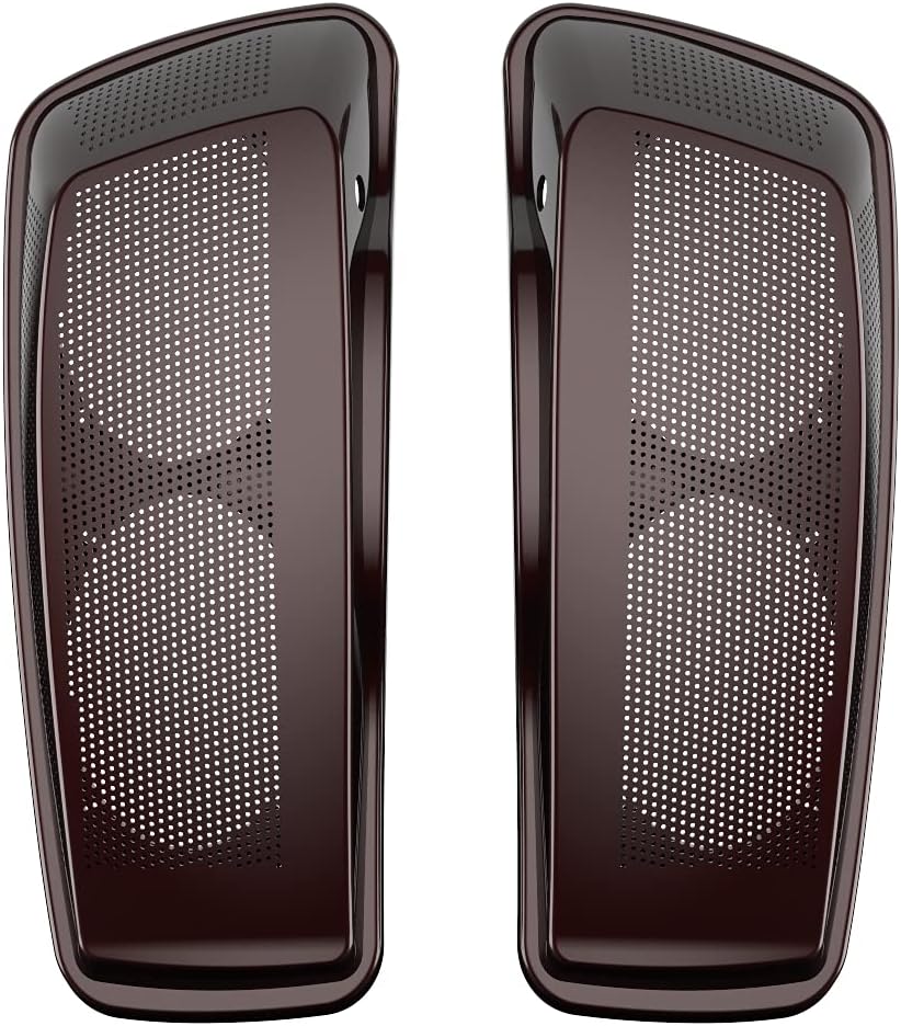 Advanblack Saddlebag Dual 6x9 Speaker lids, Audio Covers Fit for H-D Touring, Road Glide, Street Glide Special, Road King, 2014 2015 2016 2017 2018 2019 2020 2021 2022 2023