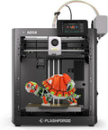Flashforge AD5X Multi-Color 3D Printer, 600mm/s High-Speed 4 Color 3D Printer with 300˚C Nozzle, Auto Leveling and PEI Flexible Plate, 8.7 x 8.7 x 8.7in