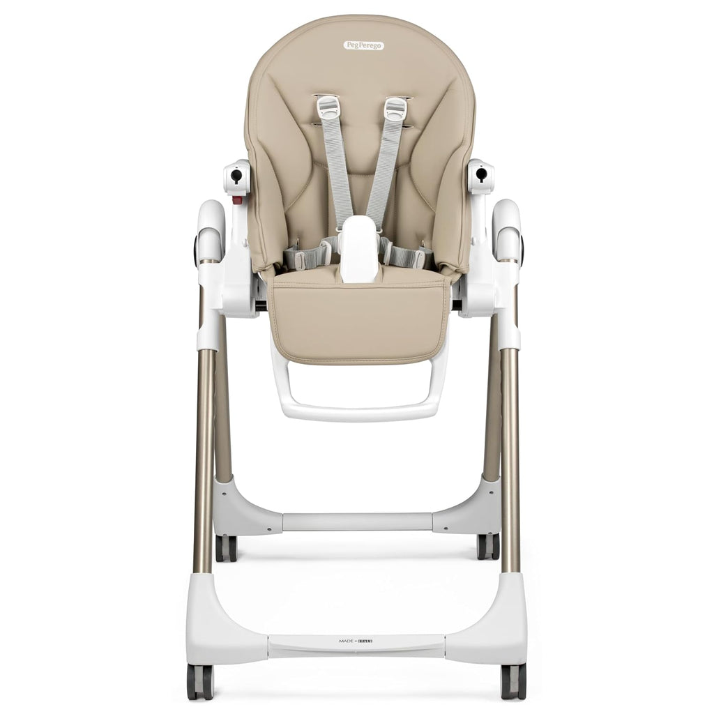 Peg Perego Prima Pappa Zero 3 - High Chair - for Children Newborn to 3 Years of Age - Made in Italy - Astral (Beige)