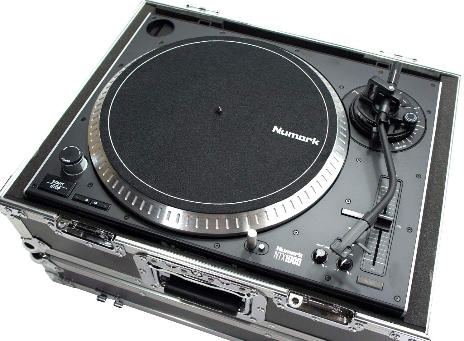 Harmony Audio HC1200BMKII-7 Compatible with Pioneer PLX500 Flight Foam DJ Turntable Custom Case