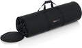Gator Frameworks Single Compartment Carry Bag-Fits up to (6) Microphone Stands, (GFW-6XMICSTANDBAG)