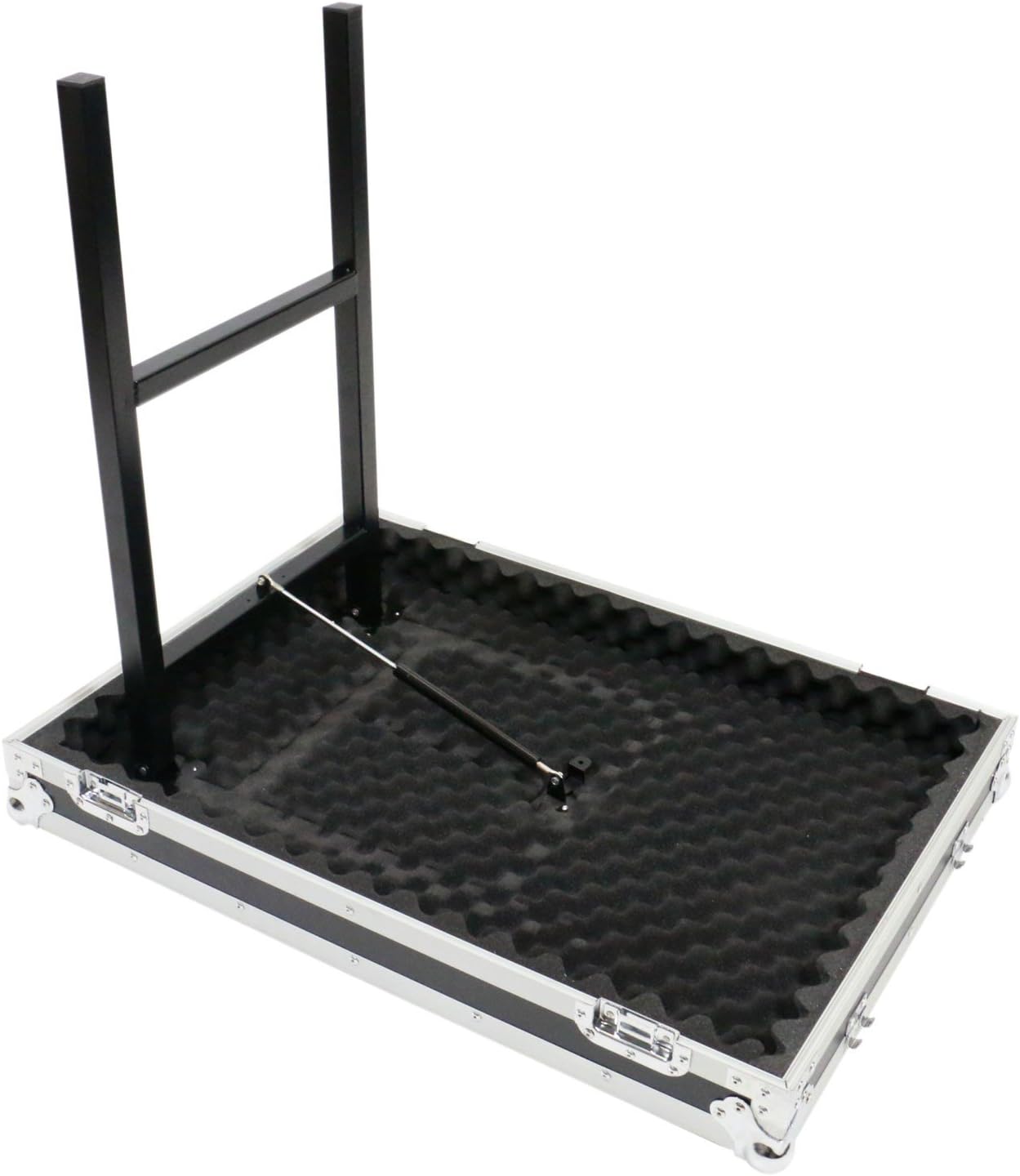 20 Space (20U) ATA Rack Amp Road Shock Mount Case (20' Deep) w/ Casters & Lid Table