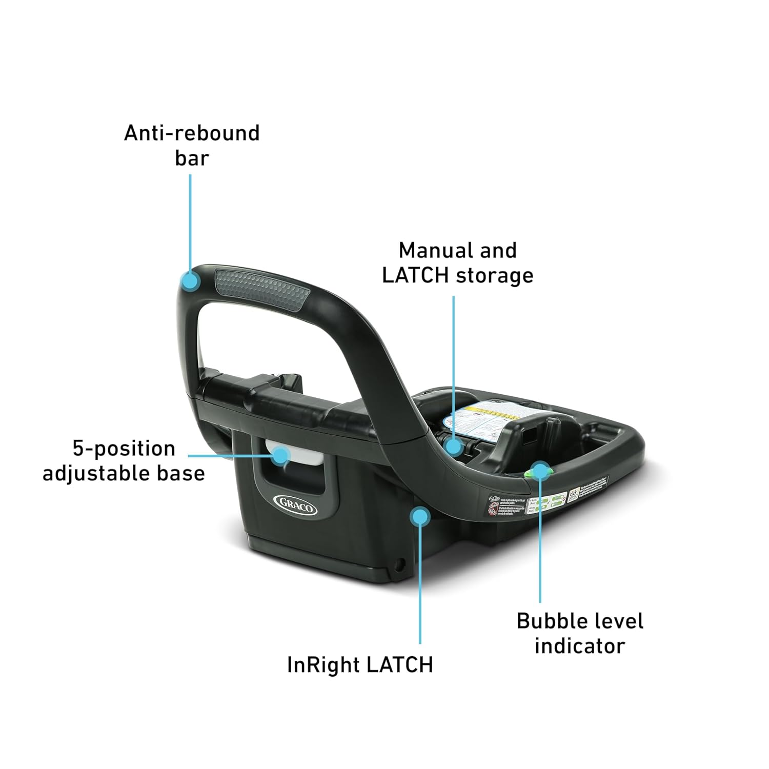 Graco® SnugRide SnugFit Infant Car Seat Base, Black