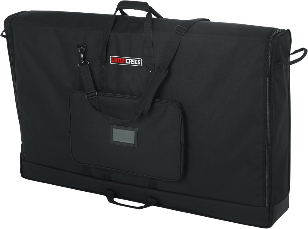 Gator Cases Padded Nylon Carry Tote Bag for Transporting LCD Screens, Monitors and TVs, Fits 50' Screens (G-LCD-TOTE50)