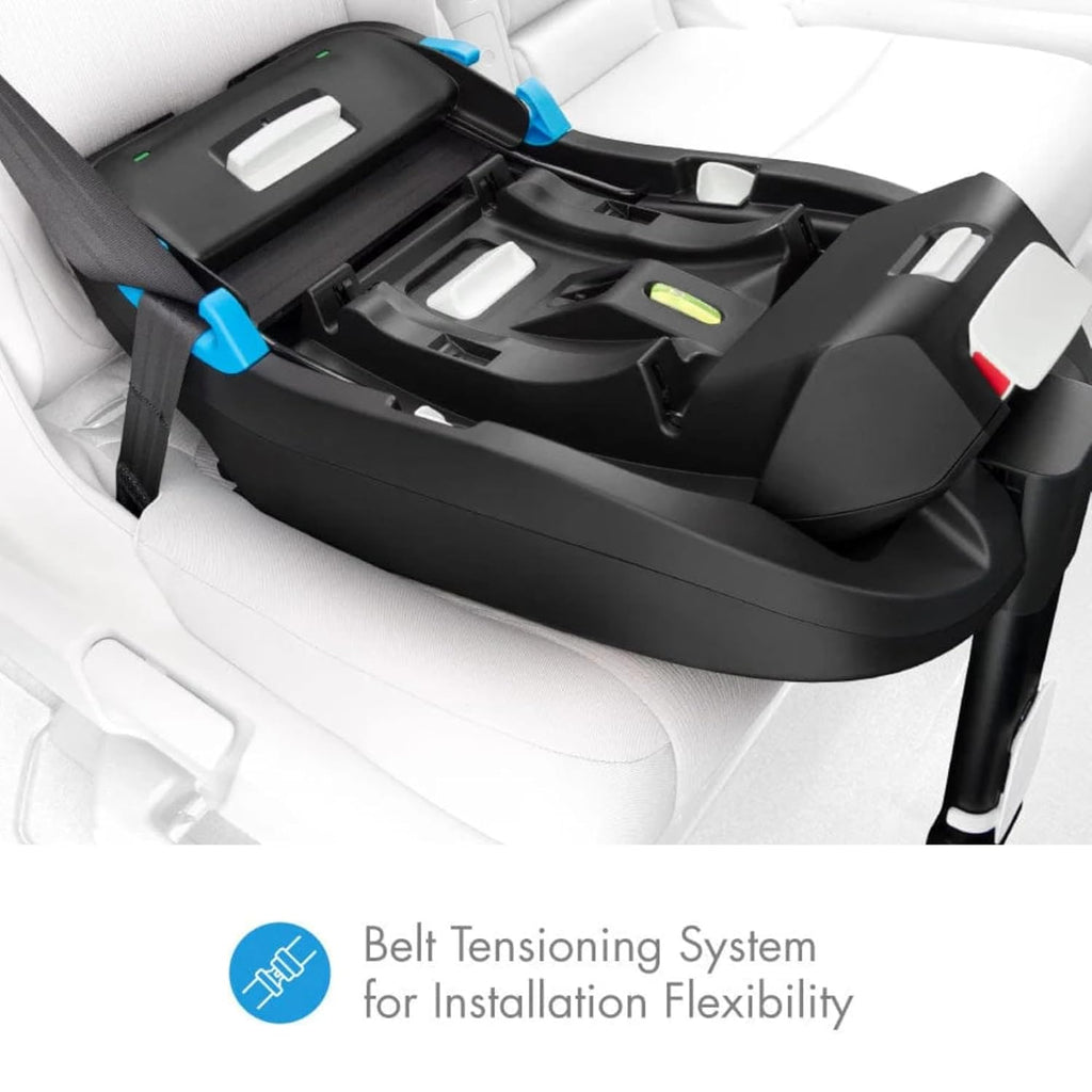Clek Liing Infant Car Seat with Adjustable Load Leg, Compact, Lightweight Design, 7 Recline Positions, Easy-to-Use Rigid Latch, and Flame Retardant-Free (Vintage Ziip)