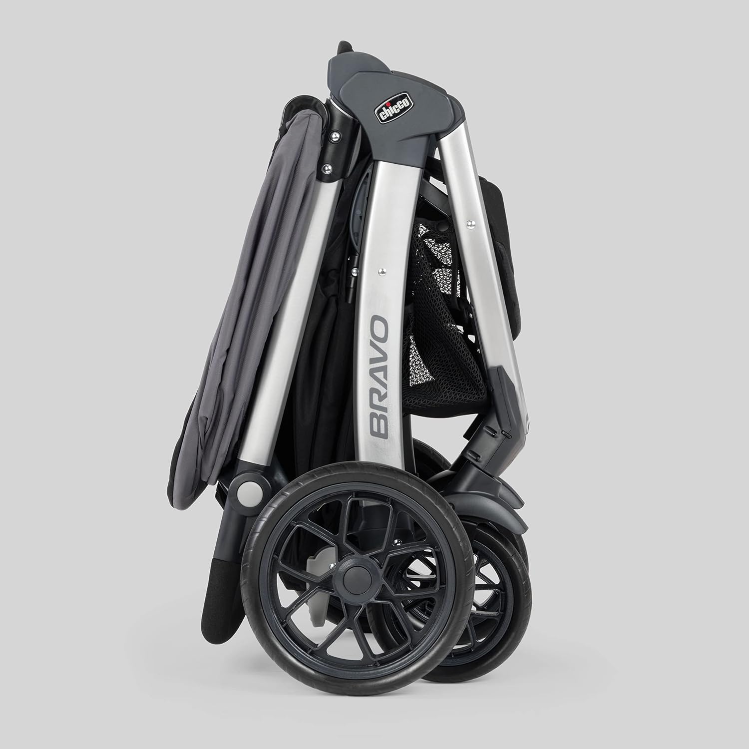 Chicco Bravo® 3-in-1 Trio Travel System, Bravo® Quick-Fold Stroller with KeyFit® 30 Infant Car Seat and Base, Car Seat and Stroller Combo | Parker