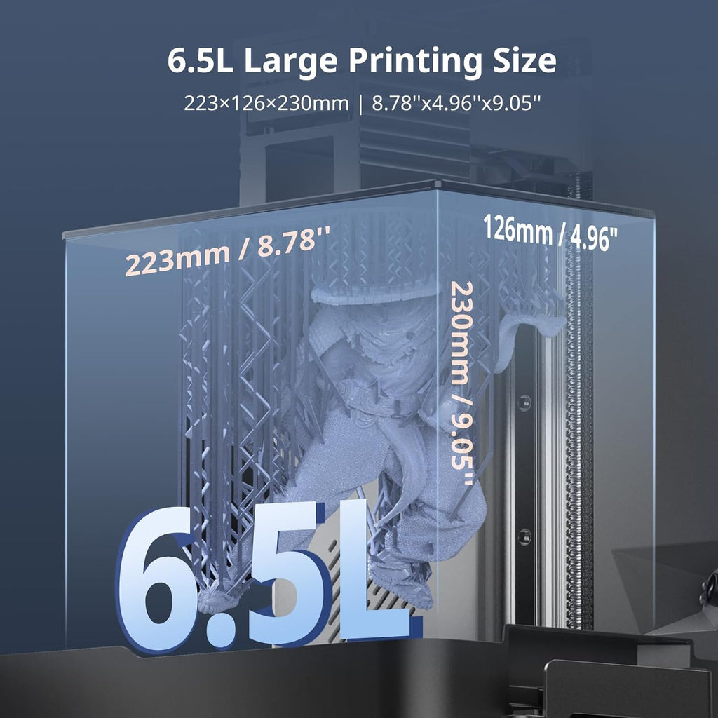 ANYCUBIC Photon P1 Resin 3D Printer, 14K High Precision with LighTurbo 4.0, Industrial Ball Screw Ultimate Stability for Prosumer, Auto-Leveling 3.0, Large Printing Size of 8.78'x4.96'x9.05'