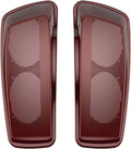 Advanblack Saddlebag Dual 6x9 Speaker lids, Audio Covers Fit for H-D Touring, Road Glide, Street Glide Special, Road King, 2014 2015 2016 2017 2018 2019 2020 2021 2022 2023