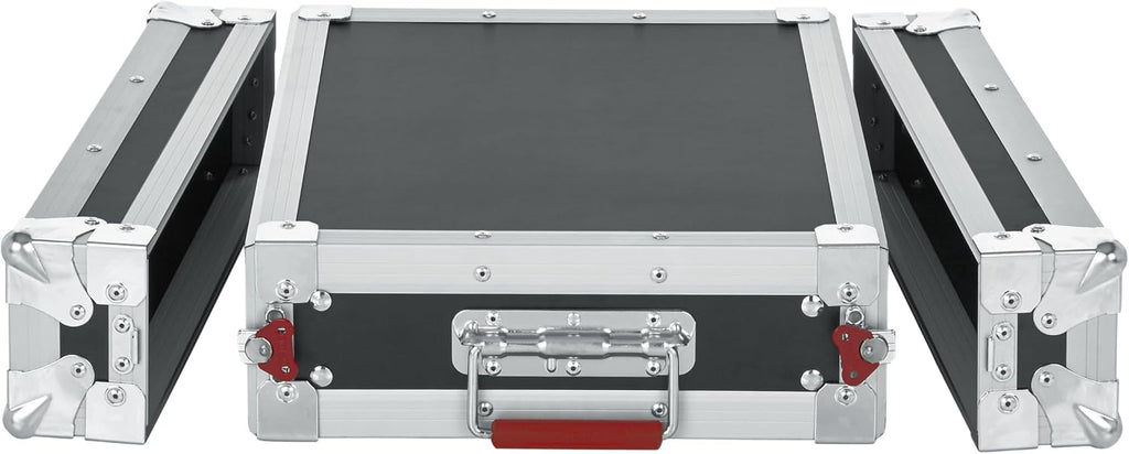 Gator Cases G-TOUR Series Shallow Audio Road Rack with Heavy-Duty Tour Grade Hardware, 15' Rackable Depth, 2U (G-TOUR EFX2U)