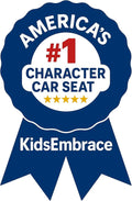 KidsEmbrace 2-in-1 Car Seat | Forward-Facing Harness (26.5–65 lbs) & Booster Mode (40–100 lbs) | Latch | Premium Fit with Multi-Position Headrest, Harness & Recline