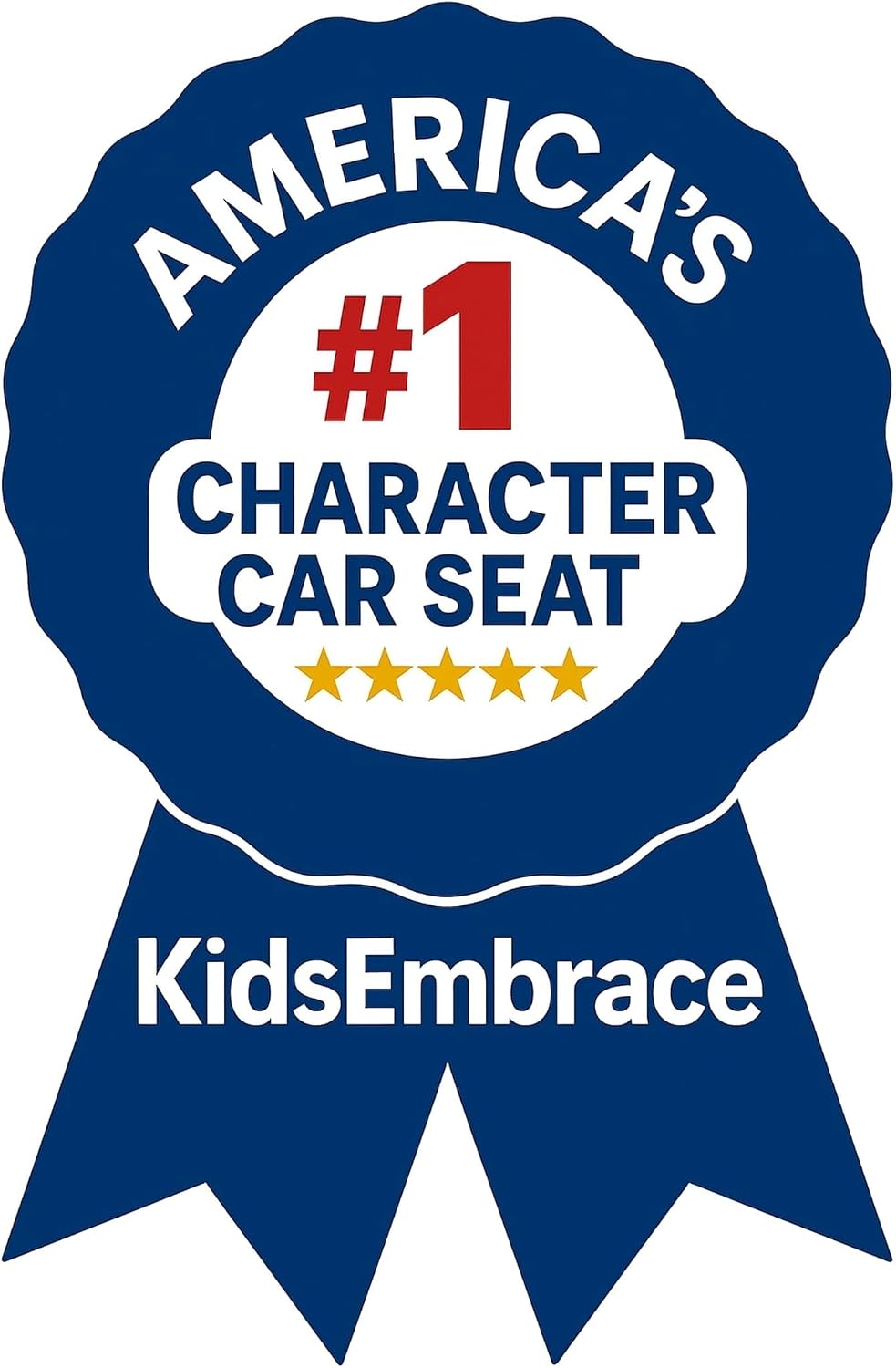 KidsEmbrace 2-in-1 Car Seat | Forward-Facing Harness (26.5–65 lbs) & Booster Mode (40–100 lbs) | Latch | Premium Fit with Multi-Position Headrest, Harness & Recline