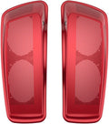 Advanblack Harley Wicked Red Saddlebag Dual 6x9 Speaker lids, Audio Covers Fit for H-D Touring, Road Glide, Street Glide Special, Road King, 2014 2015 2016 2017 2018 2019 2020 2021 2022 2023
