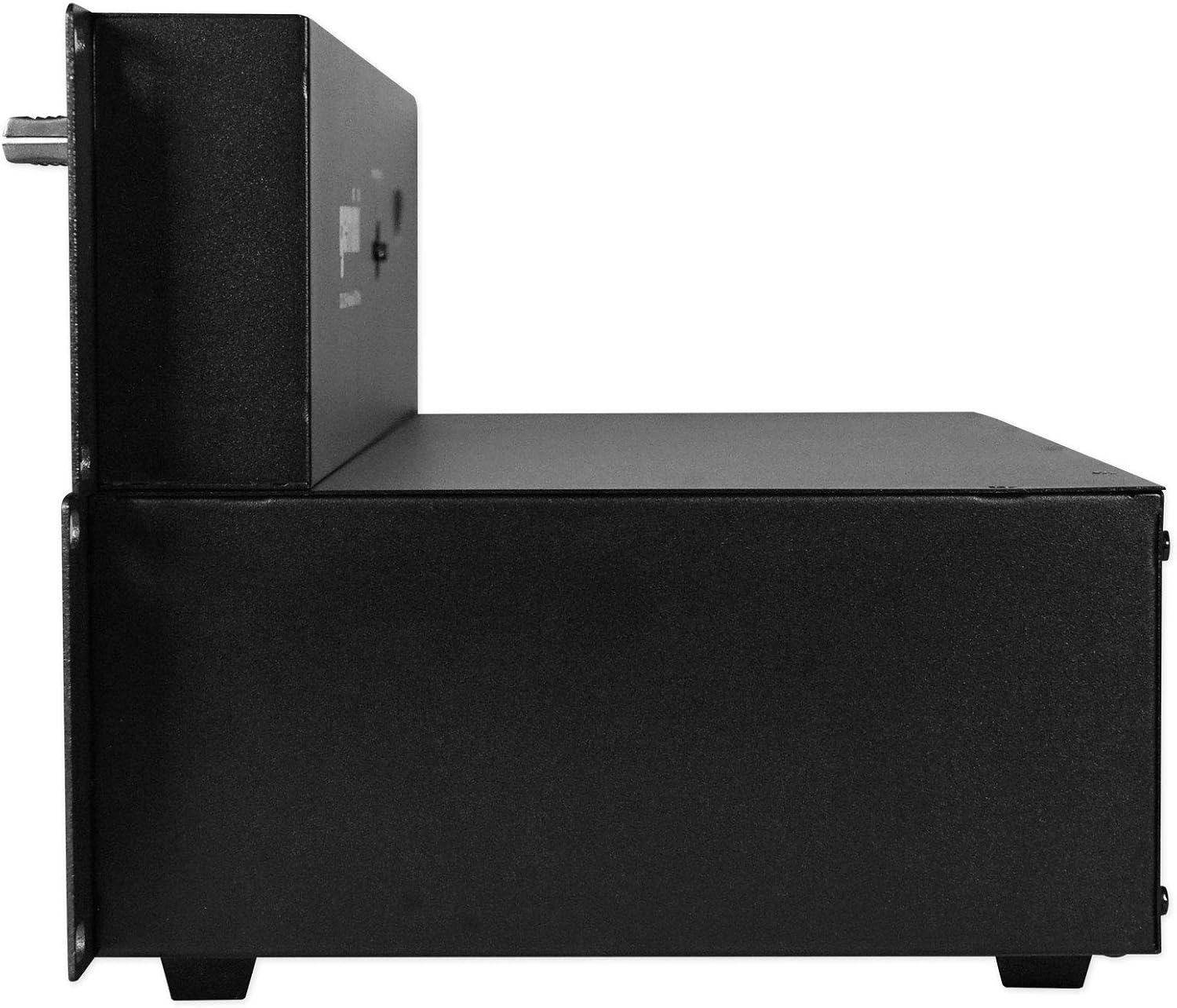 Gemini CDX-2250i Pro DJ Dual Two Deck Rack Mount CD/MP3 Media Player w/ USB Bundle with Rockville RRB40 4U Rack Bag Double-Sided Case with 12' Depth with Shoulder Strap