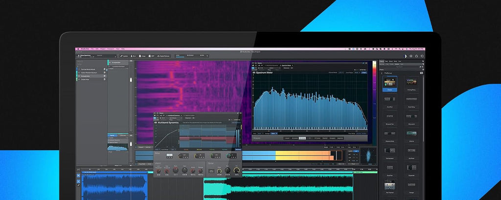 PreSonus AudioBox USB 96 Recording Bundle with Studio Monitors, Condenser Mic, Isolation Shield & Software – Complete Home Studio Kit for Music Production & Podcasting