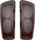 Advanblack Saddlebag Dual 6x9 Speaker lids, Audio Covers Fit for H-D Touring, Road Glide, Street Glide Special, Road King, 2014 2015 2016 2017 2018 2019 2020 2021 2022 2023