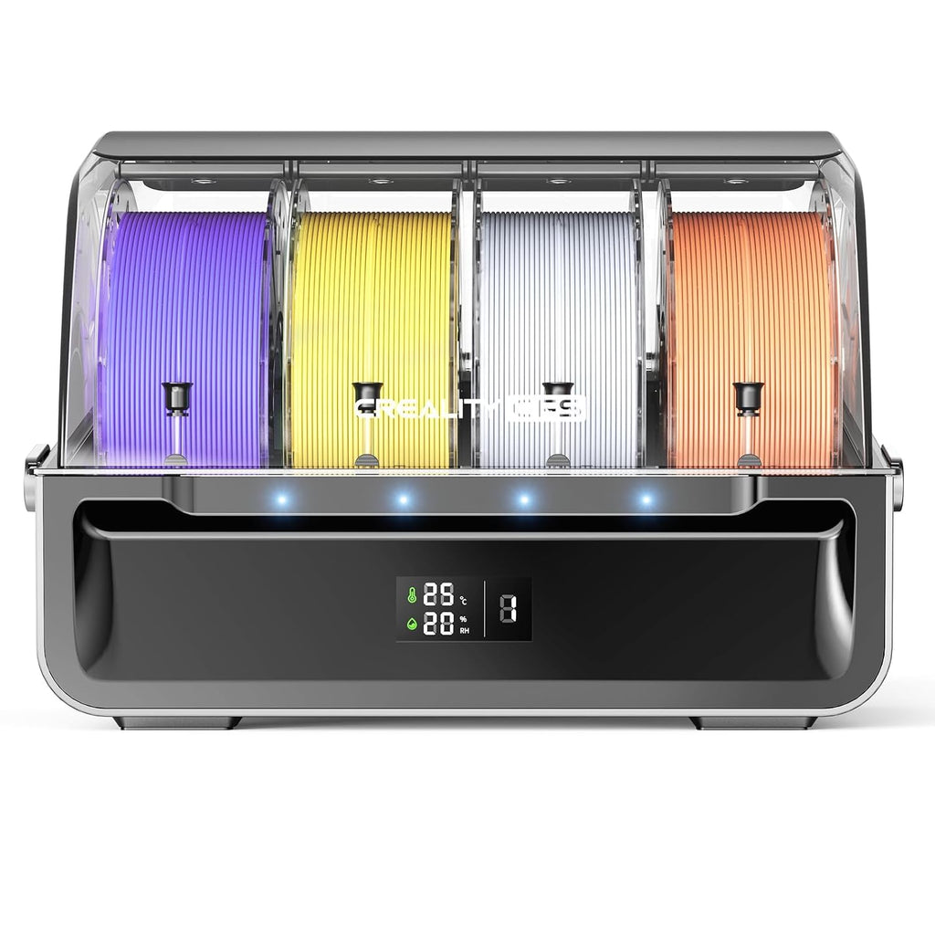 Creality Official CFS Multicolor 3D Printer Automatically Filament System, Moisture-Proof Filament Storage, Supports 4 Parallel Devices for 16 Color Printing, for K2 Plus 3D Printer