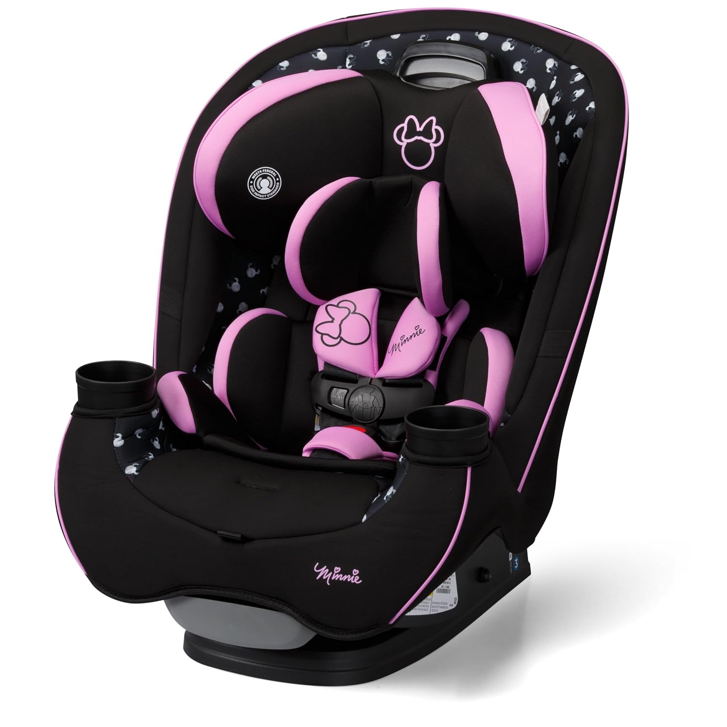 Disney Baby Grow and Go All-in-One Convertible Car Seat, Midnight Minnie