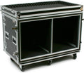 OSP Cases | ATA Road Case | Shock-Mount | 12-Space Side by Side | 20' Deep | SC12U-20SXS