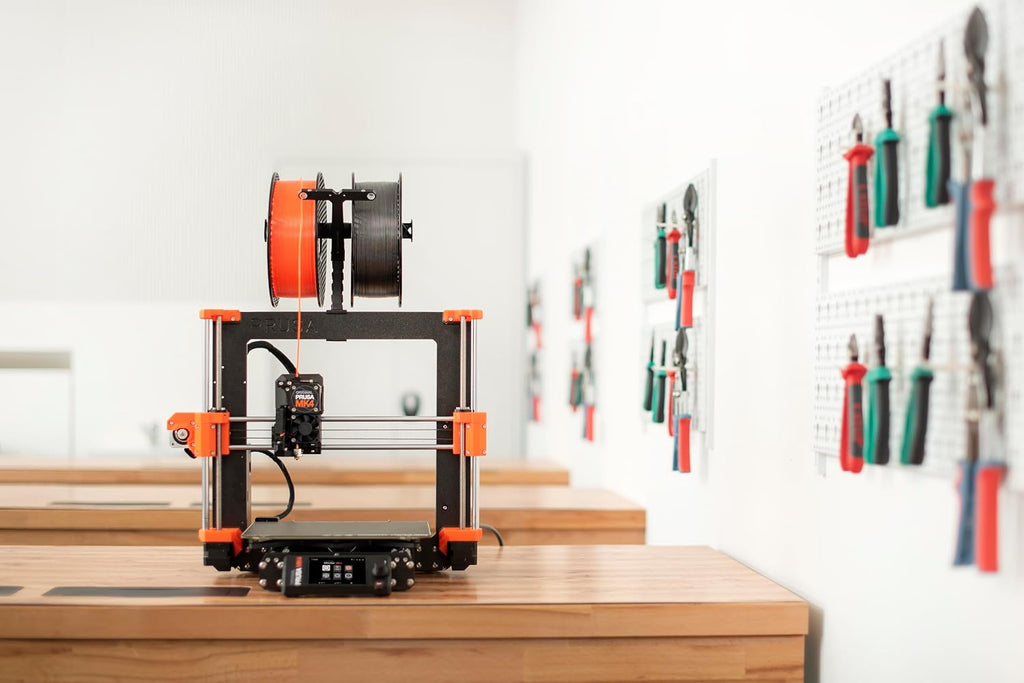 Original Prusa MK4 3D Printer Kit, Removable Sheets, Beginner-Friendly DIY Kit, Fun to Assemble, Automatic Calibration, Filament Sample Included, Build Volume 250×210×220mm