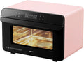 ROBAM Toaster Oven Air Fryer Combo R-BOX Pink, 23QT Countertop Convection Steam Oven, Rapid Steam, Bake, Air Fry, Broil, Dehydrate, Defrost, Ferment, Steam Self-Clean, Touchscreen Control