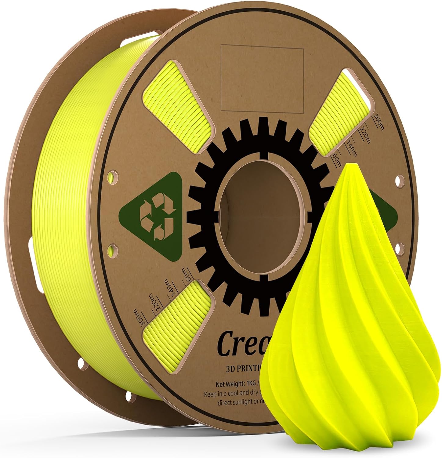 FLASHFORGE Adventurer 5M 3D Printer with Extra 1KG HS PLA Neon Yellow Filament