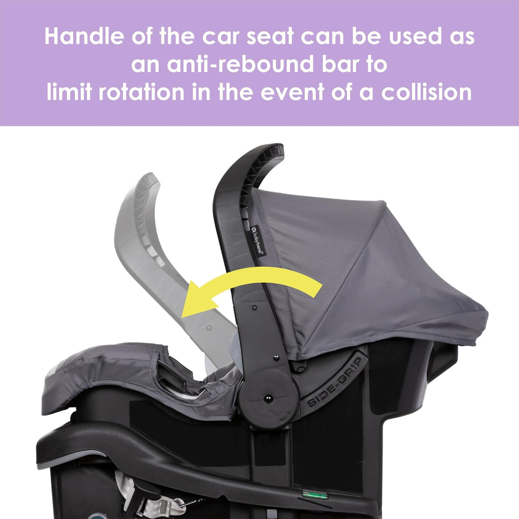 Baby Trend Expedition® Zero Flat Jogger Travel System with LED Lights, Dash Blue