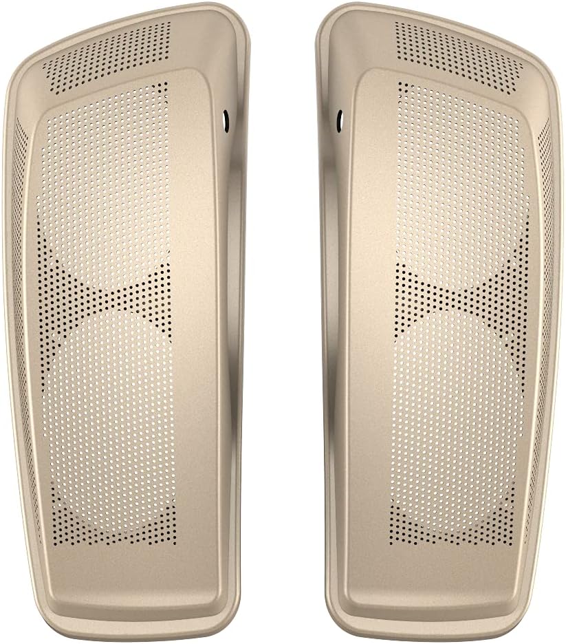 Advanblack Saddlebag Dual 6x9 Speaker lids, Audio Covers Fit for H-D Touring, Road Glide, Street Glide Special, Road King, 2014 2015 2016 2017 2018 2019 2020 2021 2022 2023