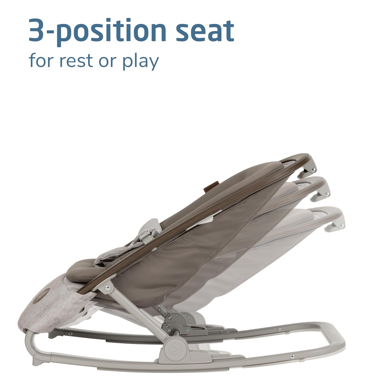 Maxi-Cosi Kori 2-in-1 Baby Bouncer Seat for Infants, Baby Rocker Chair, Portable Bouncer, Truffle