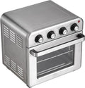 Happybuy 7-in-1 Air Fryer Toaster Oven, 18L Convection Oven, 1700W Stainless Steel, Countertop Combo with Grill, Pizza Pan, Gloves, 6 Slices Toast, 12-inch Pizza, Home & Commercial Use