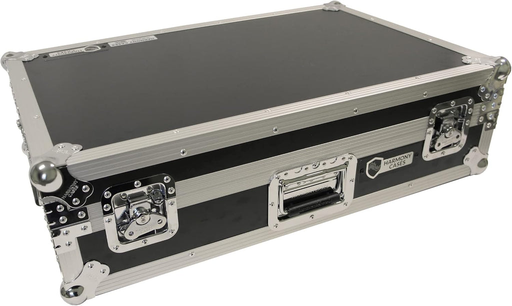 Harmony Audio HCXDJRX3W Flight Road DJ Custom Case fits Pioneer XDJ-RX3 Controller W/Wheels