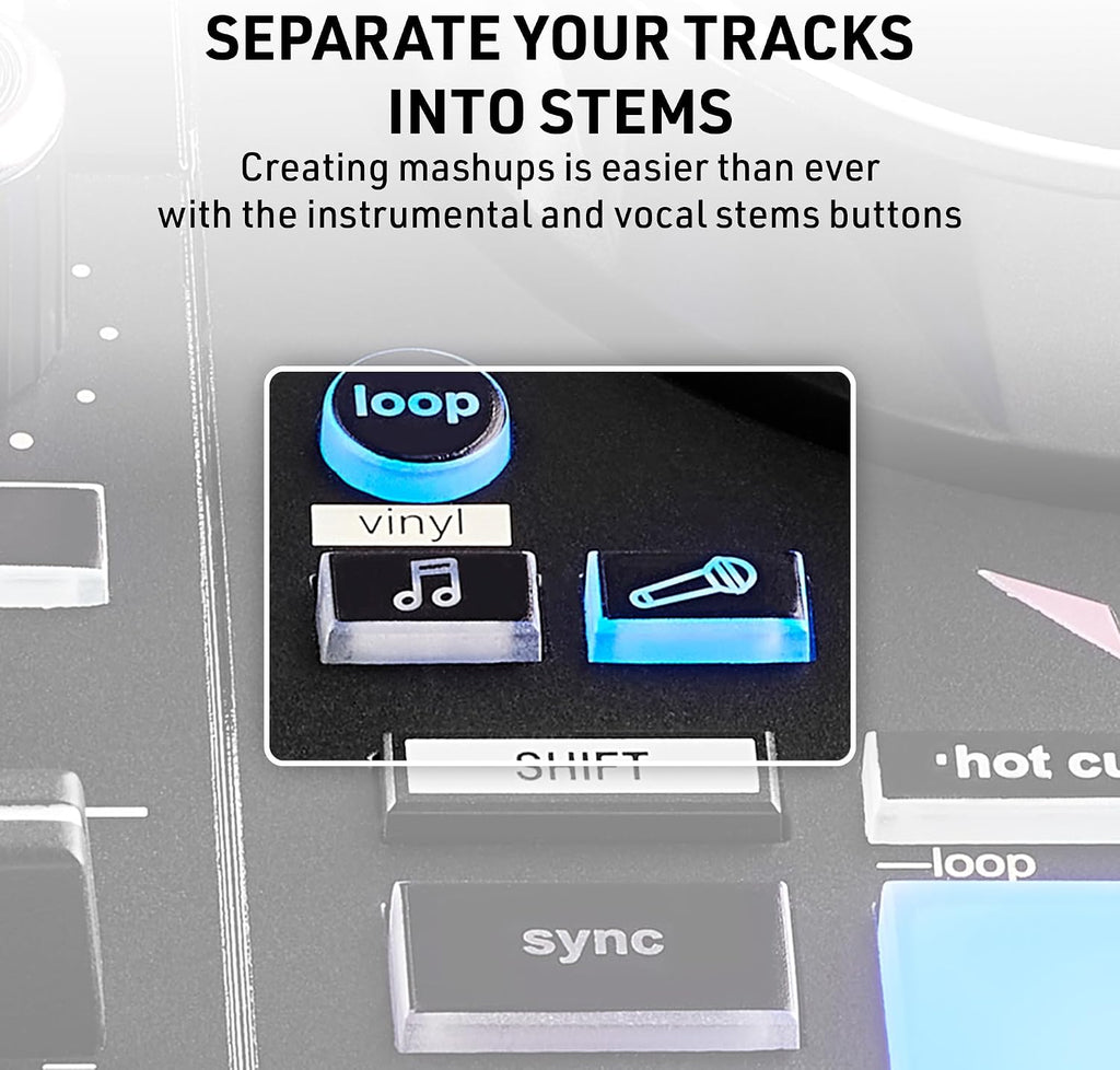 Hercules DJControl Inpulse 200 MK3 – Ideal DJ Controller to Start DJing – Software and Tutorials Included – Spotify and Apple Music streaming with Serato DJ Lite