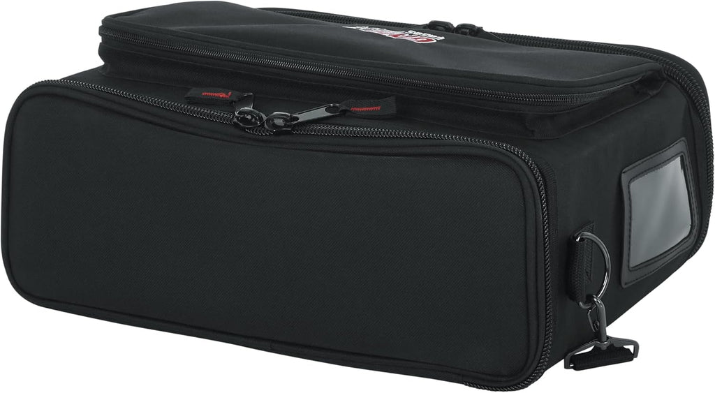 Gator Cases Padded Carry Bag to Hold Shure BLX Style Wireless System with (2) Microphones and (2) Body Packs, (GM-DUALW)