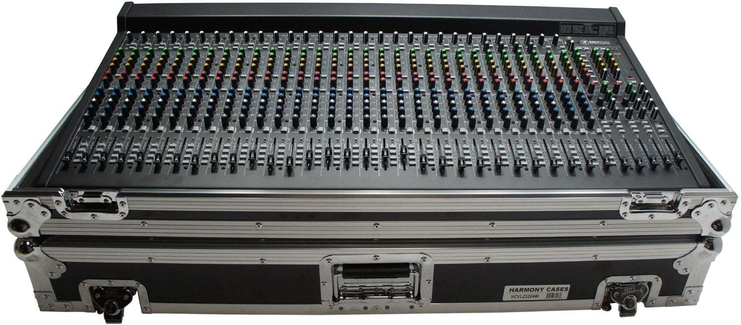 Harmony Audio HCVLZ3204W Flight Transport Road Custom Mixer Case, Compatible with Mackie 3204VLZ4