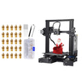 Comgrow Creality Ender 3 3D Printer and 25PCS 3D Printer Extruder Nozzles with DIY Tools