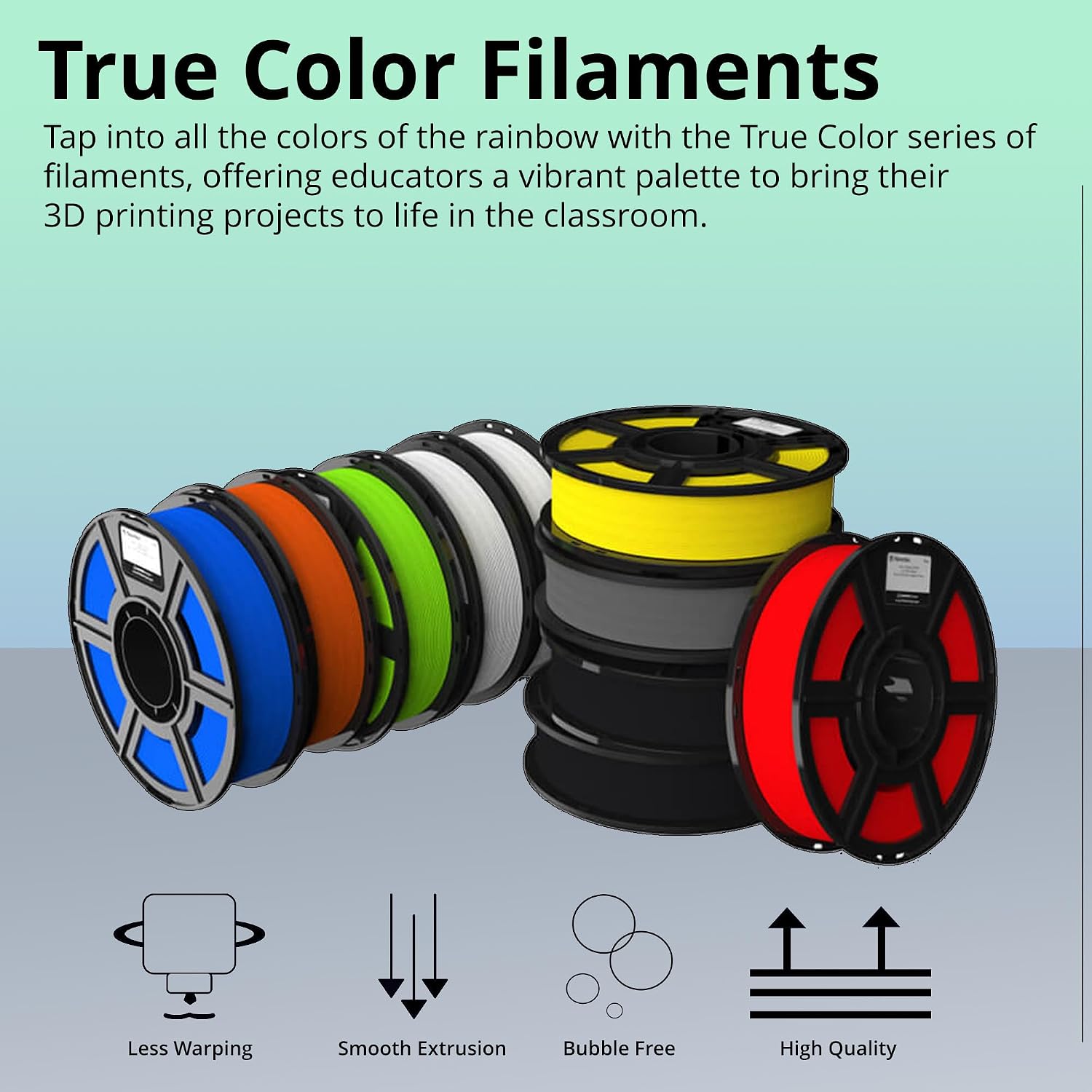 MakerBot 900-0115A Sketch PLA Filament for Sketch Classroom and Sketch Large 3D Printers (2.2 lb, 10-Pack)