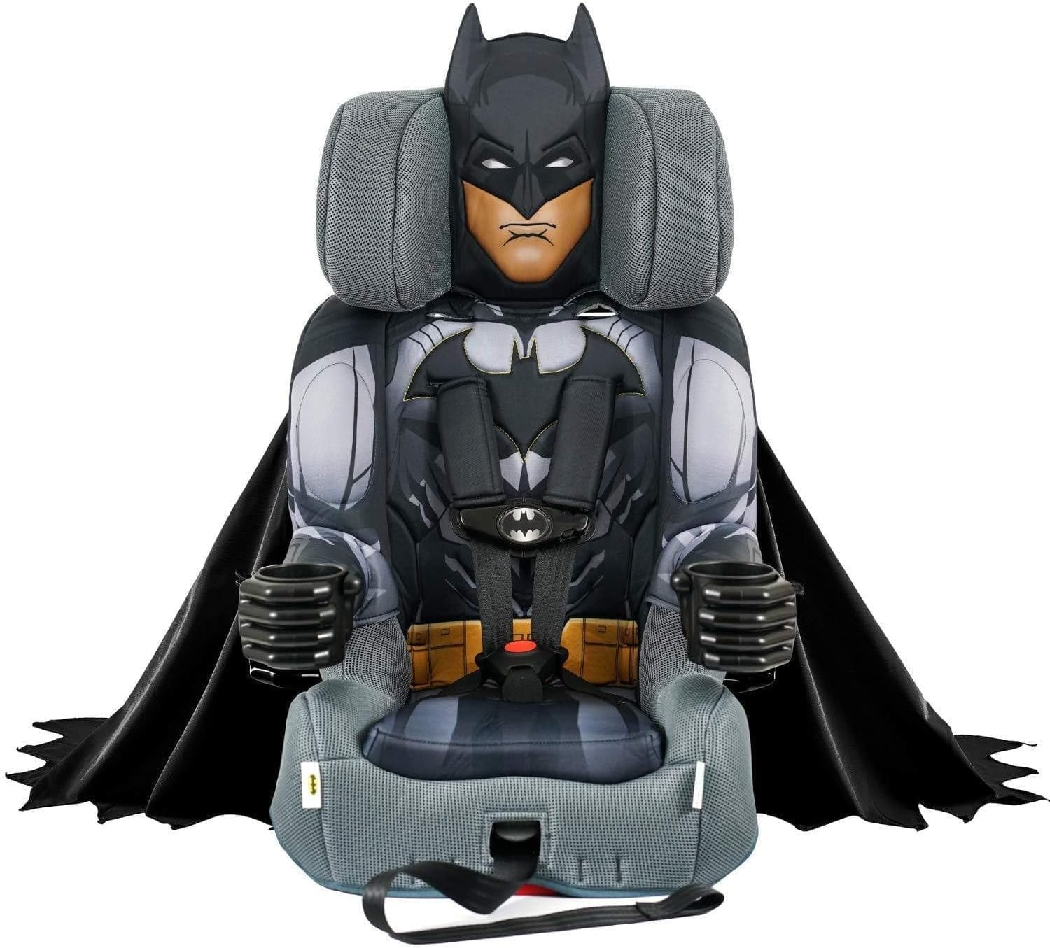 KidsEmbrace 2-in-1 Car Seat | Forward-Facing Harness (26.5–65 lbs) & Booster Mode (40–100 lbs) | Latch | Premium Fit with Multi-Position Headrest, Harness & Recline