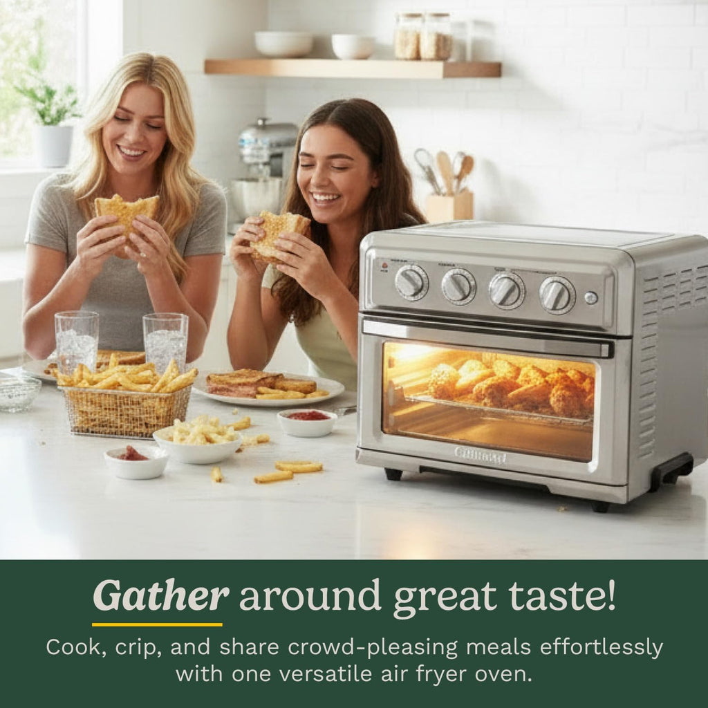 1800 Watt Stainless Steel Air Fryer/Convection Toaster Oven