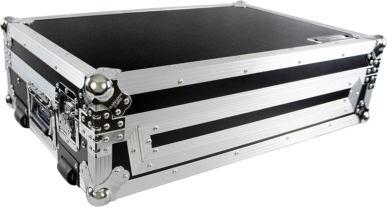 Harmony Audio Cases HCRNONEWLT Compatible With Rane One DJ Controller Flight DJ Road Custom Case With Laptop Tray