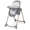 Maxi-Cosi Minla 6-in-1 High Chair for Babies & Toddlers, Portable Foldable Highchair, EcoCare Fabric, 9 Heights, 5 Reclines, 4 Tray Positions, Classic Green