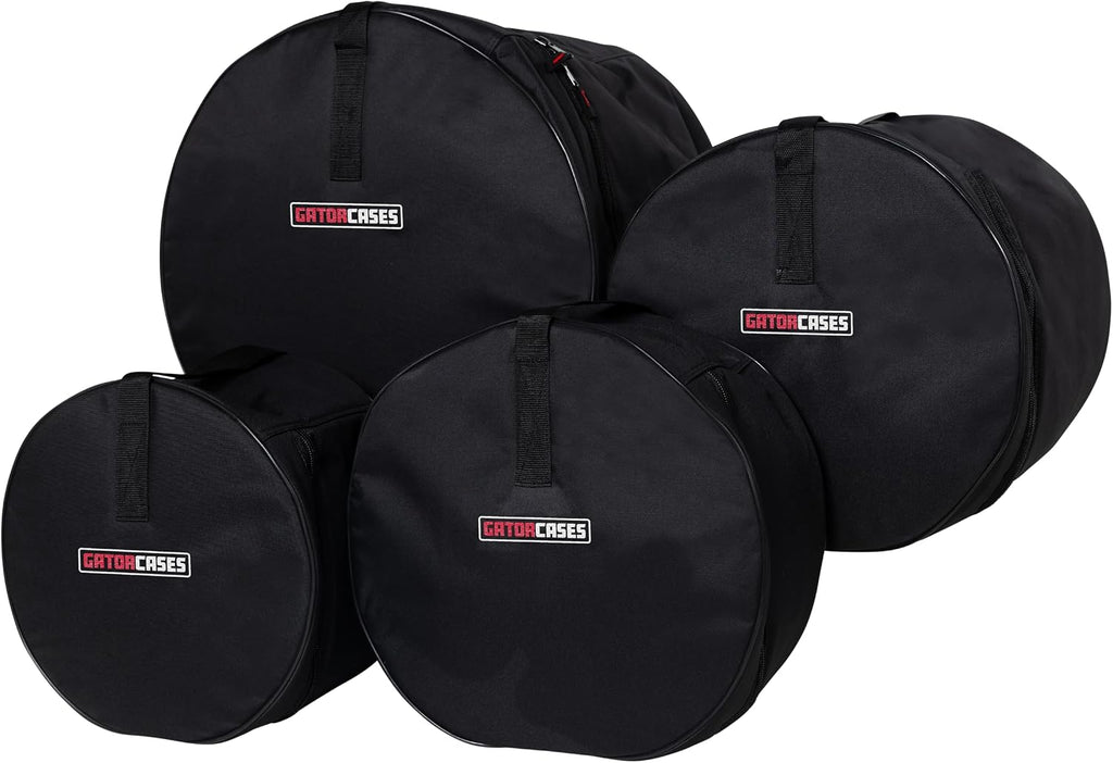 Gator Cases Bop Drum Set Bags: 18'x14', 12'x8', 14'x14', and 14'x5.5'; (GP-BOP-100)