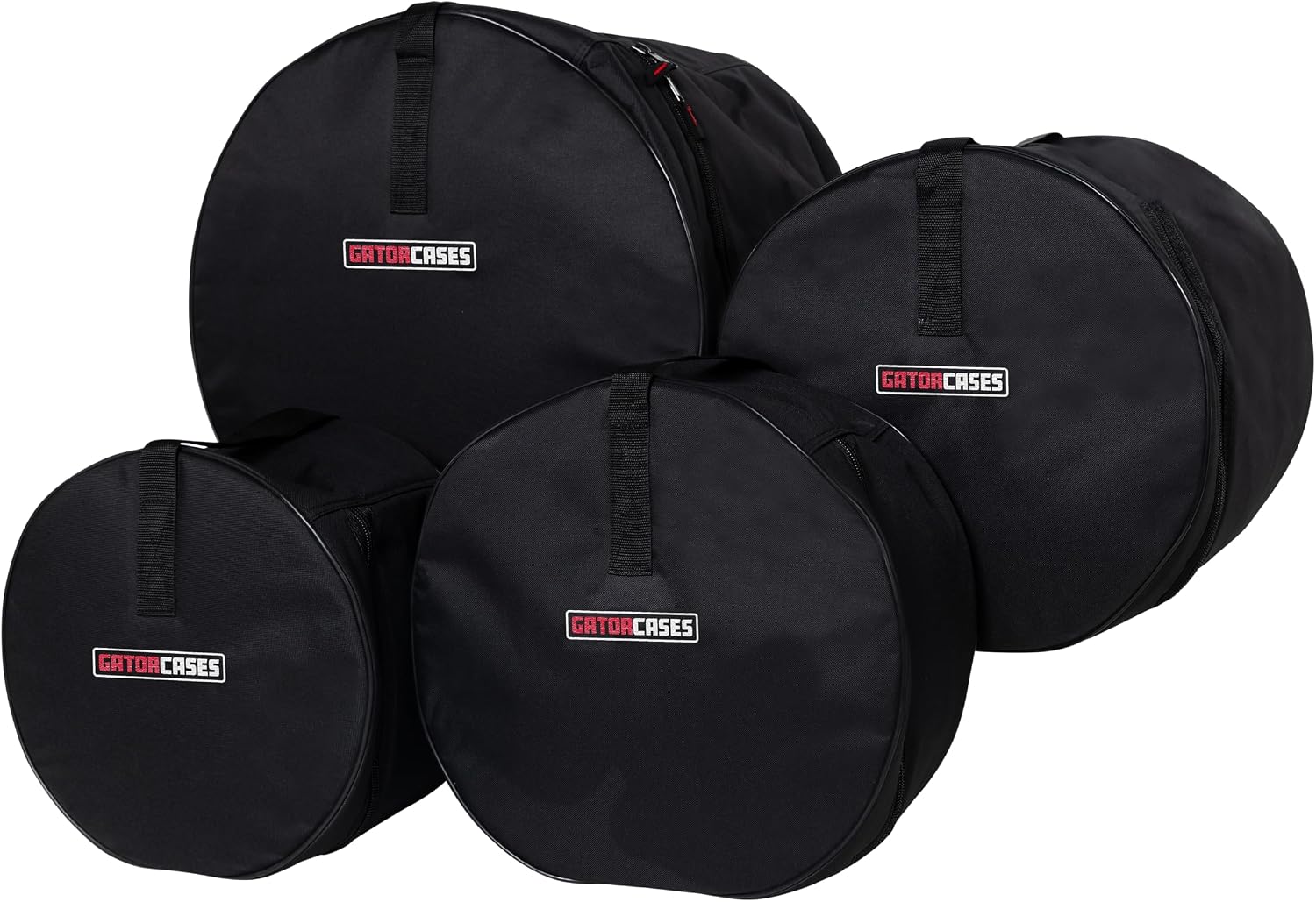 Gator Cases Bop Drum Set Bags: 18'x14', 12'x8', 14'x14', and 14'x5.5'; (GP-BOP-100)