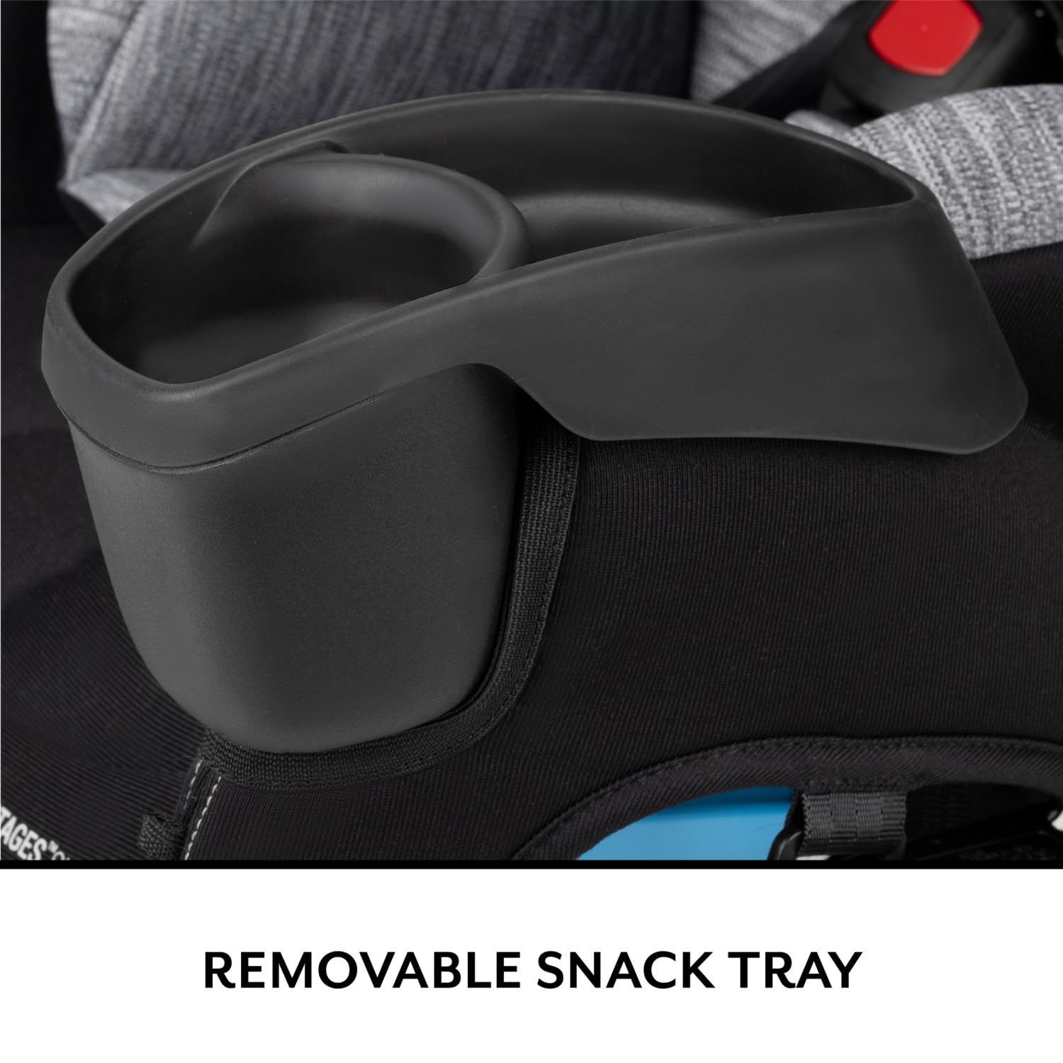 Evenflo All4Stages Slim Plus Canopy 4-in-1 Convertible Car Seat (Bodie Gray)