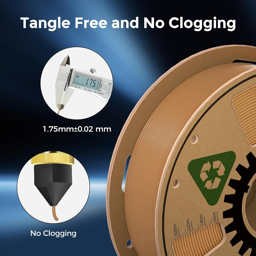 Flashforge AD5X 3D Printer with Extra 1KG HS PLA Light Brown Filament