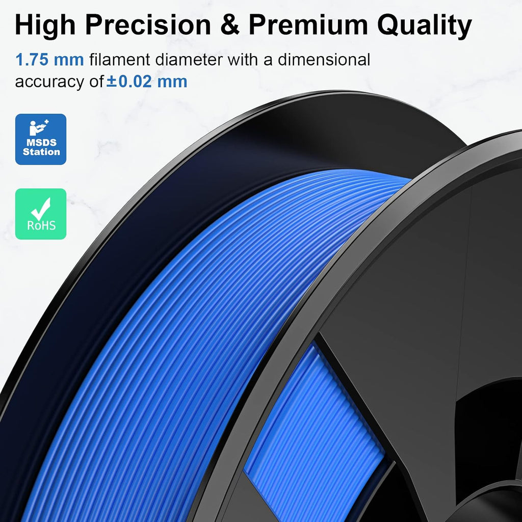 Entina Mini 3D Printer Tina2S V12 & 4 Colors PLA 3D Printer Filament Bundle(Red, Yellow, Blue, Green)