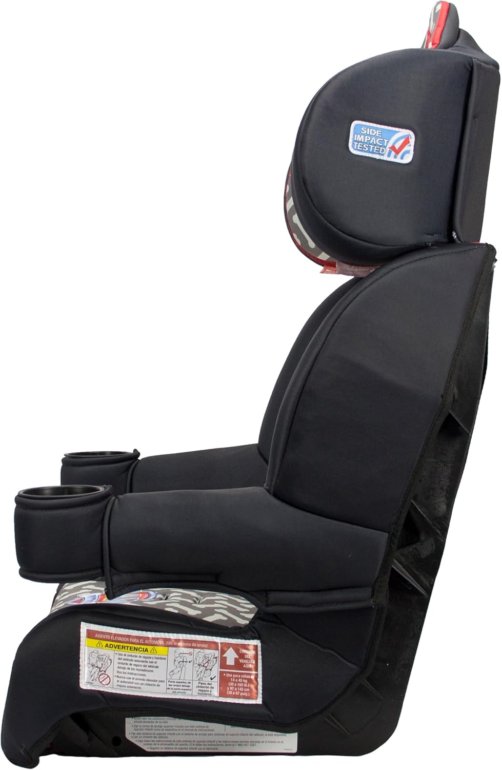 KidsEmbrace 2-in-1 Car Seat | Forward-Facing Harness (26.5–65 lbs) & Booster Mode (40–100 lbs) | Latch | Premium Fit with Multi-Position Headrest, Harness & Recline