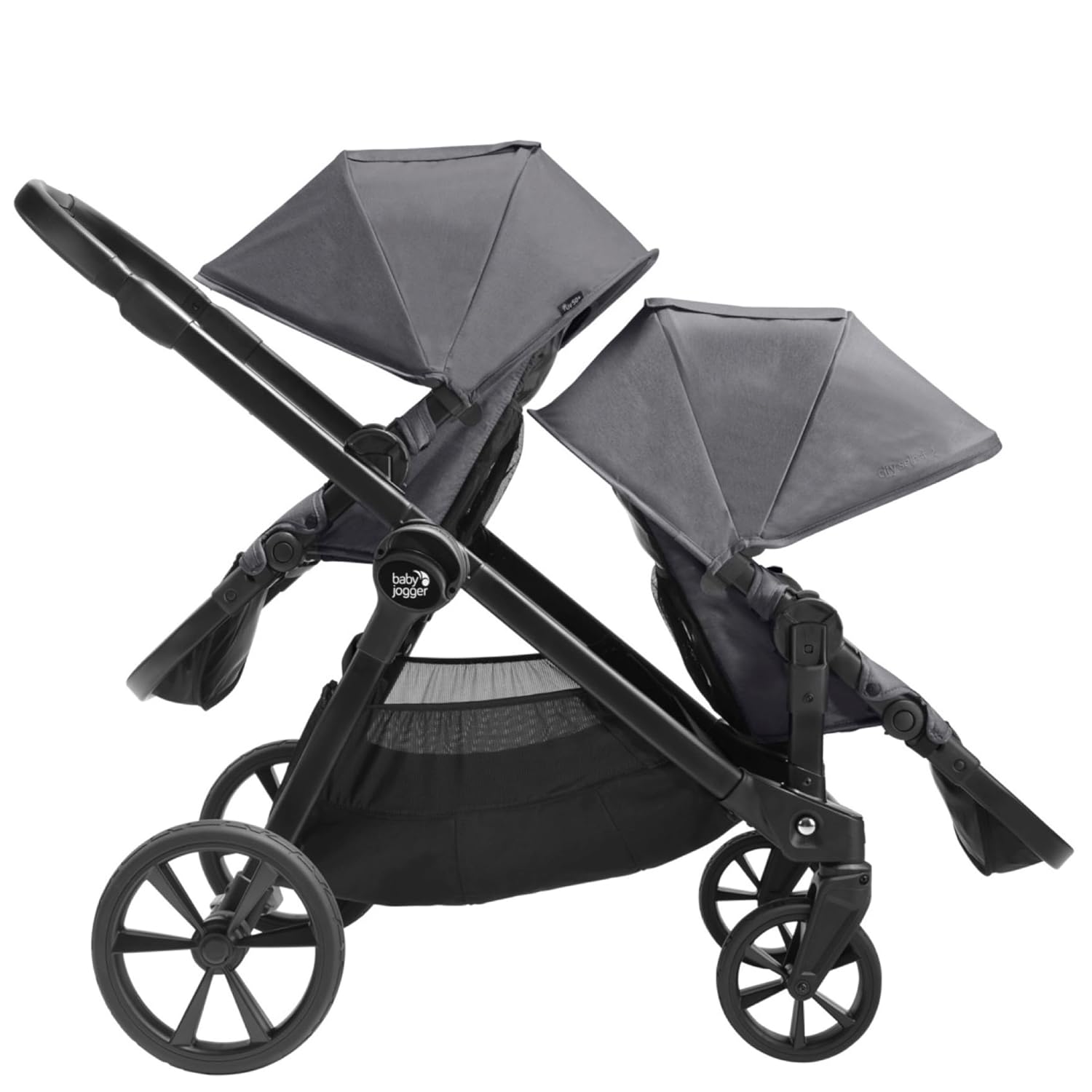Baby Jogger® Second Seat Kit, Converts City Select 2 Stroller into a Double Stroller, Full Size Stroller Seat, Radiant Slate
